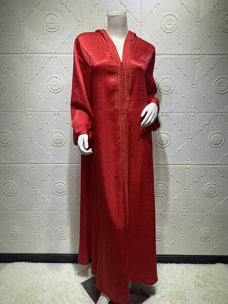 Abaya Jalabiya Hooded